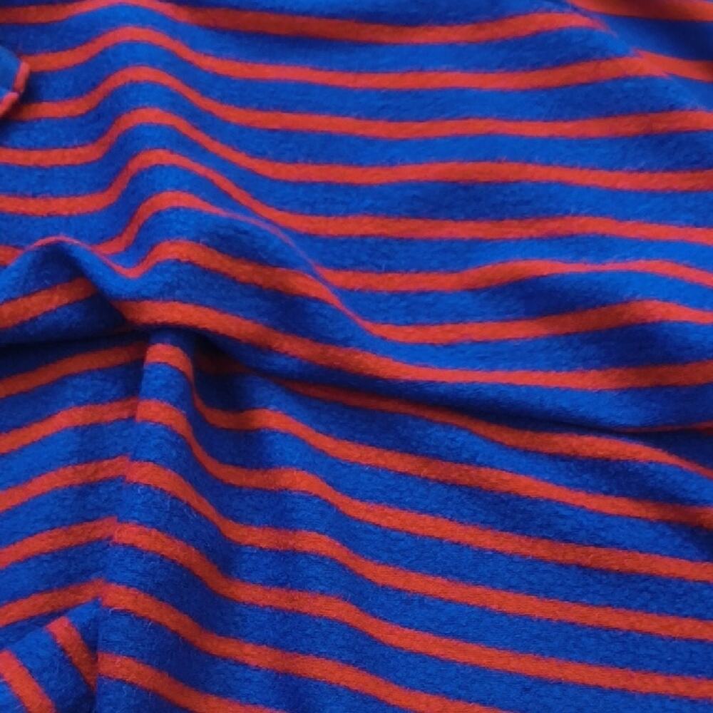 Crewcuts, Unsymmetrical Red & Blue Stripes, Girls Size 10 (GU) - Picture 4 of 5